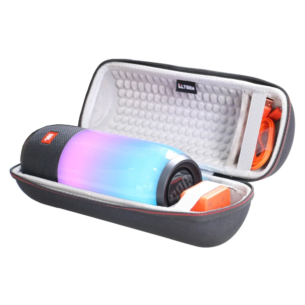 Жесткий чехол LTGEM EVA для беспроводной колонки JBL Pulse 3 Bluetooth IPX7 водонепроницаемая
