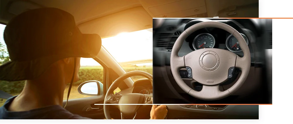 MEWANT черная натуральная кожа черная замша чехол на руль для Renault Megane 2 2003-2008 Kangoo 2008-2012 Scenic 2 2003-2009