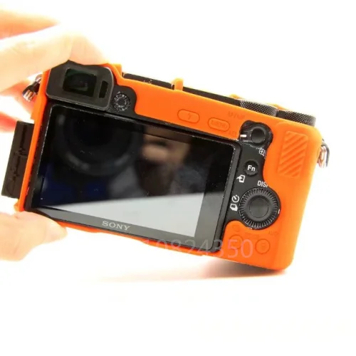 Красивая мягкая сумка для видеокамеры Sony A6500 Силиконовый Чехол резиновый корпус