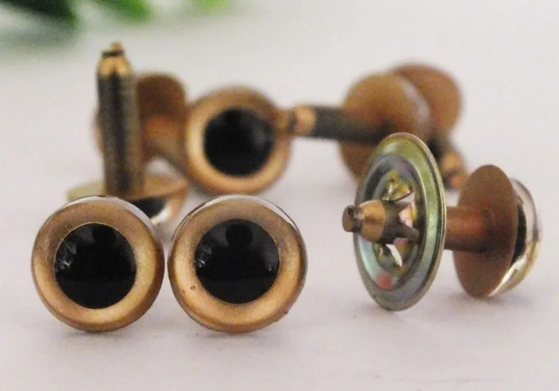 30 пар круглых пластиковых глаз высокой яркости 10 5 мм | Игрушки и хобби