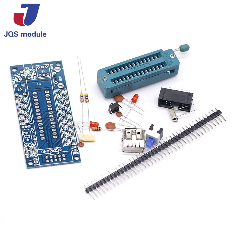 ATMEGA8 ATMEGA48 ATMEGA88 макетная плата AVR (без чипа) DIY Kit|Детали инструментов| |