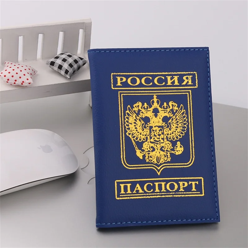 Hot Russia Passport Holder Case Women Cover ID Card Document Air Ticket 10 Colors  Багаж и