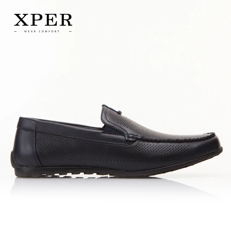 XPER/брендовая модная мужская повседневная обувь комфортные мужские лоферы с