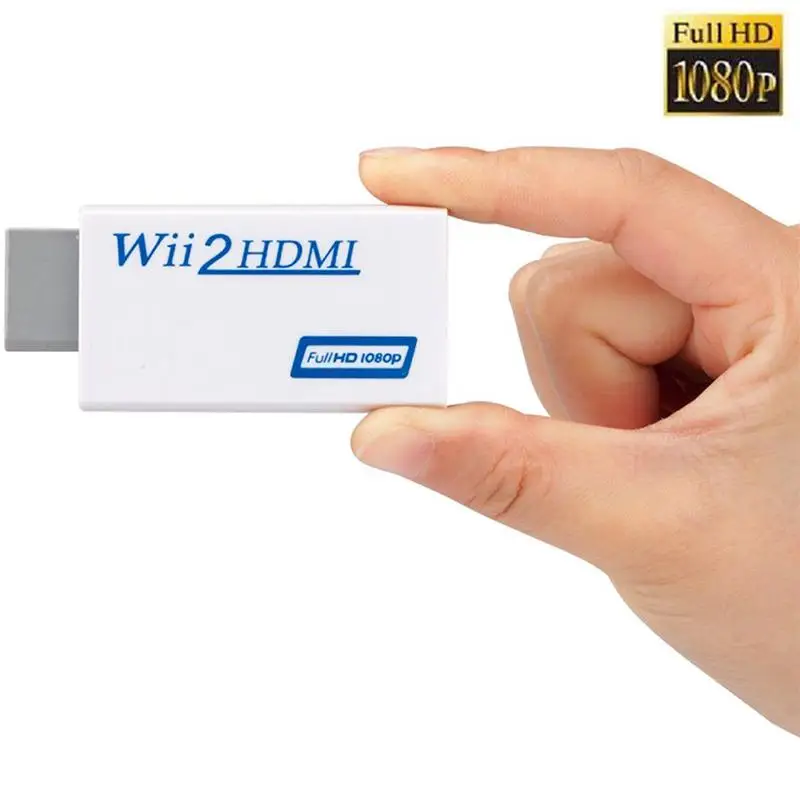 Адаптер преобразователя видео 720P 1080P Full HD HDTV для Wii в HDMI r20|Беспроводные адаптеры| |
