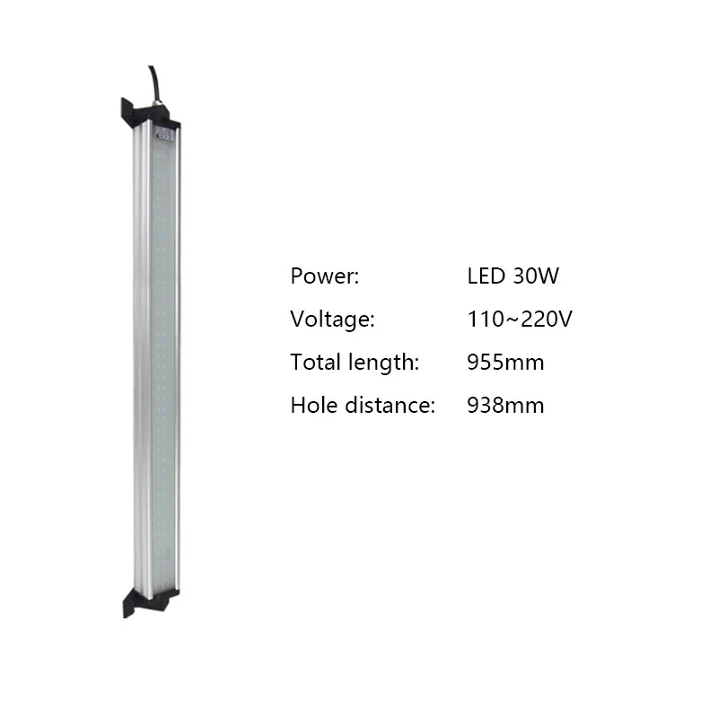 LED 30W 110-220V led освещение гаража промышленное освещение 40 Вт 24 В 220 В 1,25 м лампа для швейной машины лампа для швейной машины промышленное освещение led светильник в гараж лампа для швейной машины освещение гаража icoco - Цвет: LED 30W 110-220V