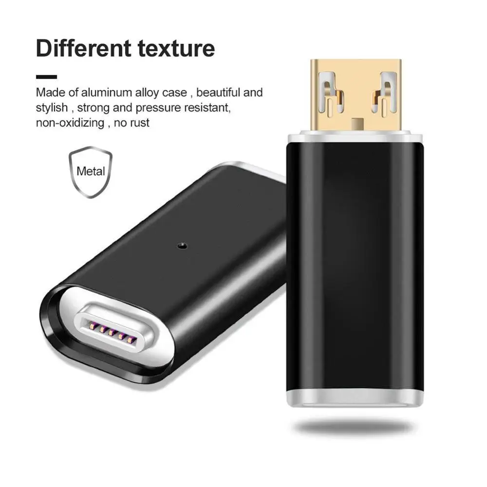 Магнитный микро USB адаптер для мобильного телефона Android устройств зарядный