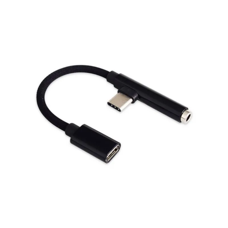 2 в 1 90 градусов USB 3. 0 Type C к -C 3 мм разъем аудио Aux кабель Мобильный телефон наушники