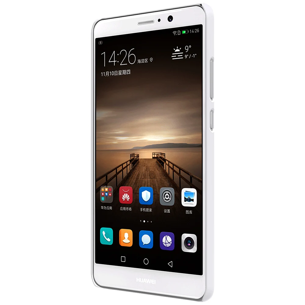 Белый Цвет Huawei Mate 9 Case Nillkin Супер Матовый Щит Случае для 5.9 ДЮЙМОВ Случаях Телефон
