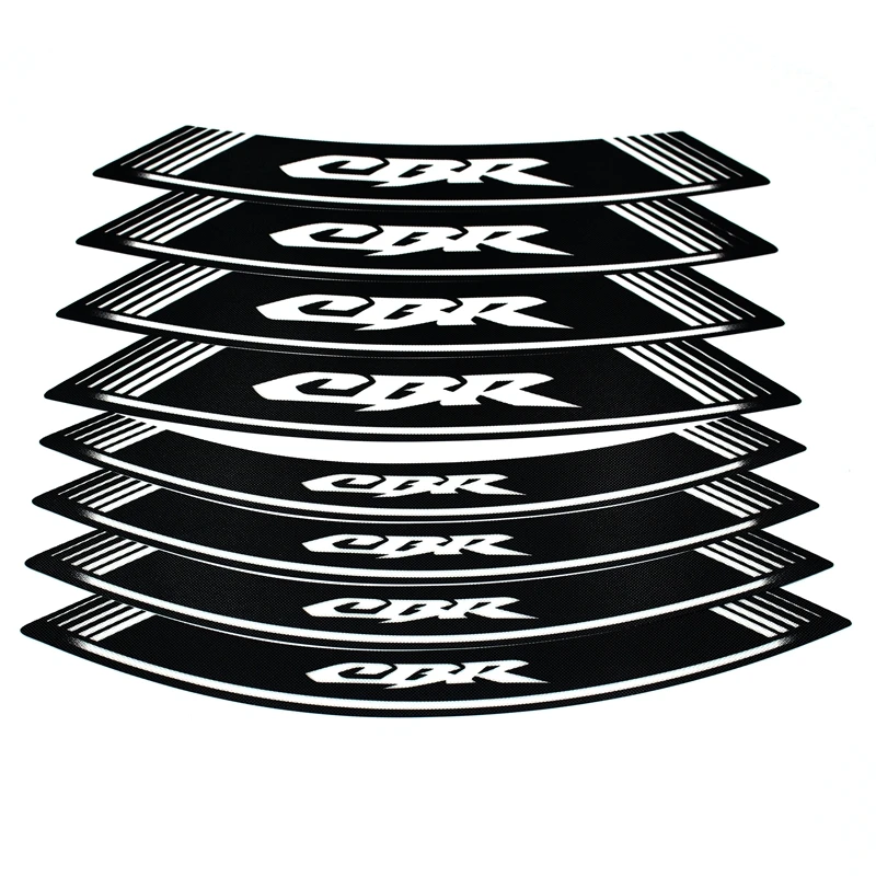 Для HONDA CBR все 1000 600 500 400 250 с "CBR" логотип Мотоцикл обода полоски наклейки колесо