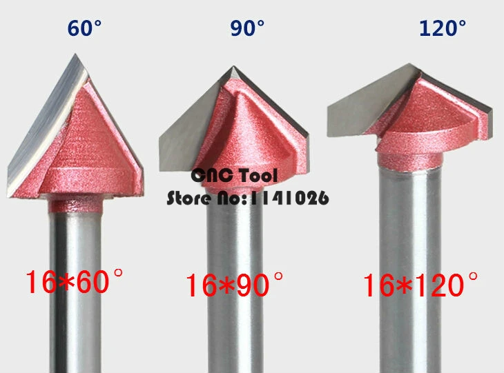 Высококачественный фрезерный станок для гравировки по дереву 1 шт. 16 мм 60/90/120/150