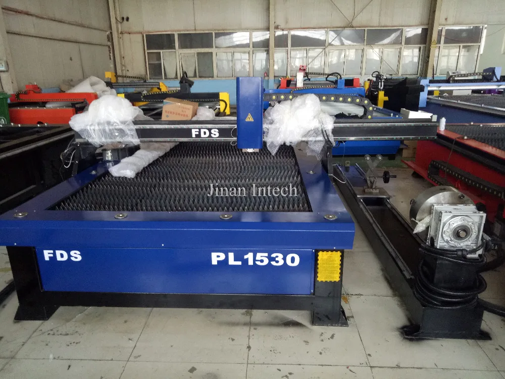 Jinan Intech 1325 1530 plasma metal cutting machine sheet Cut Plate and Pipe Metal | Инструменты