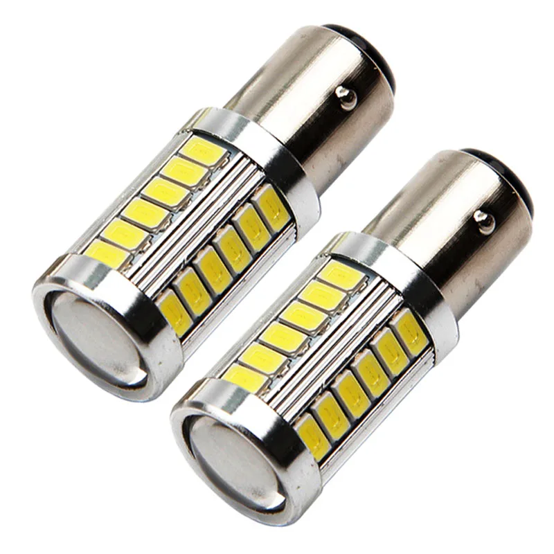 WTS 4 шт. 1157 BAY15D PY21W 33smd 5630 Светодиодная автомобильная лампа с поворотным сигналом