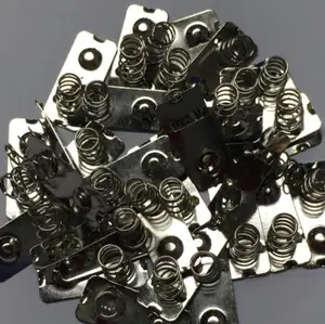 Бесплатная доставка 30 шт. AAA батарея положительный отрицательный преобразователь пружинная Контактная Пластина