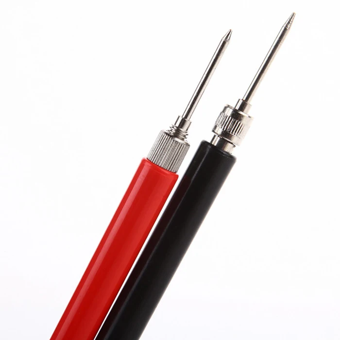 YT163 2 шт. L120mm Весна тесты зонд Советы изолированный крюк провода разъем для мультиметр нержавеющая сталь иглы Тестовые провода булавки
