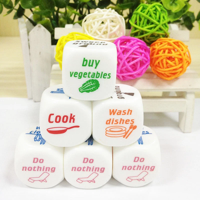 1 шт. забавная Новинка парные игры аксессуары для взрослых домашние кубики