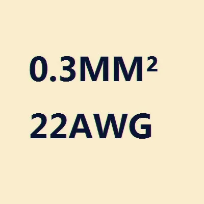 22 AWG 0.3MM^ 2 RVV 2/3/4/5/6/7/8/10/12/14/16 ядер шпильки Медный провод электрический кабель RVV черный 3 м 5 м