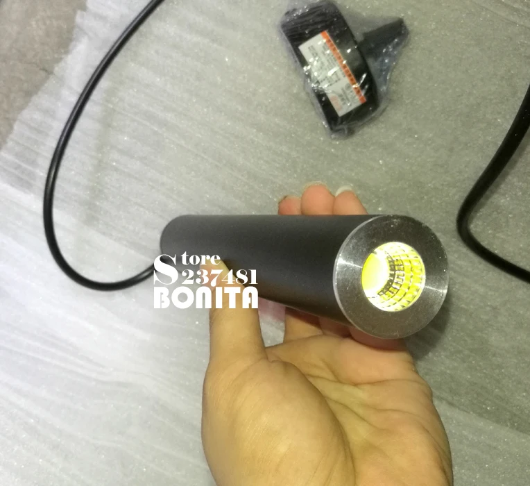 Led droplight Лофт современные подвесные светильники для столовой маленькие длинные цилиндрические круглые трубки Черный алюминиевый шнур подвесной светильник
