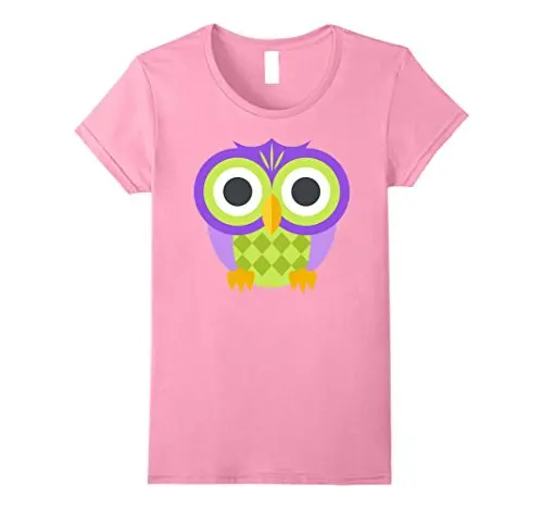 Awesome Owl Shirt Funny Animal T Night Bird Lady New Summer Cute T-Shirt Print Women Hipster Harajuku | Женская одежда