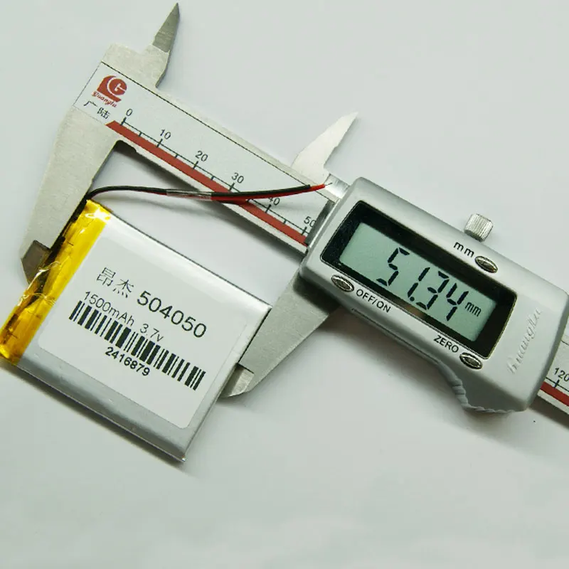 504050 полимерная аккумуляторная батарея MP3 MP4 MP5 3 7 в литиевая большой емкости