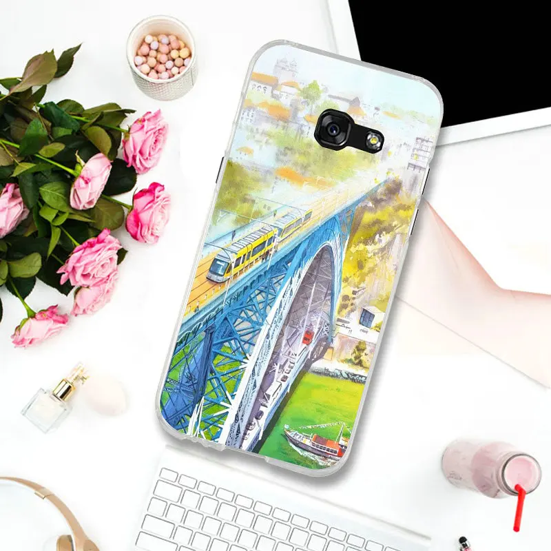 Мягкие ТПУ прозрачные чехлы для мобильных телефонов Samsung Galaxy A3 A5 A7 J3 J4 J5 J6 J7 J8 2015 2016