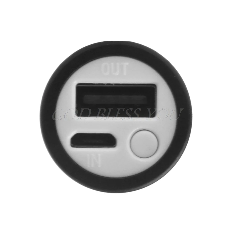 USB порт 1x18650 аккумулятор DIY держатель Чехол с внешним аккумулятором 3 режима