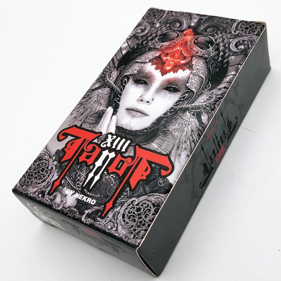 Dark Tarot карты колода Английский Испанский Французский Немецкий вариант