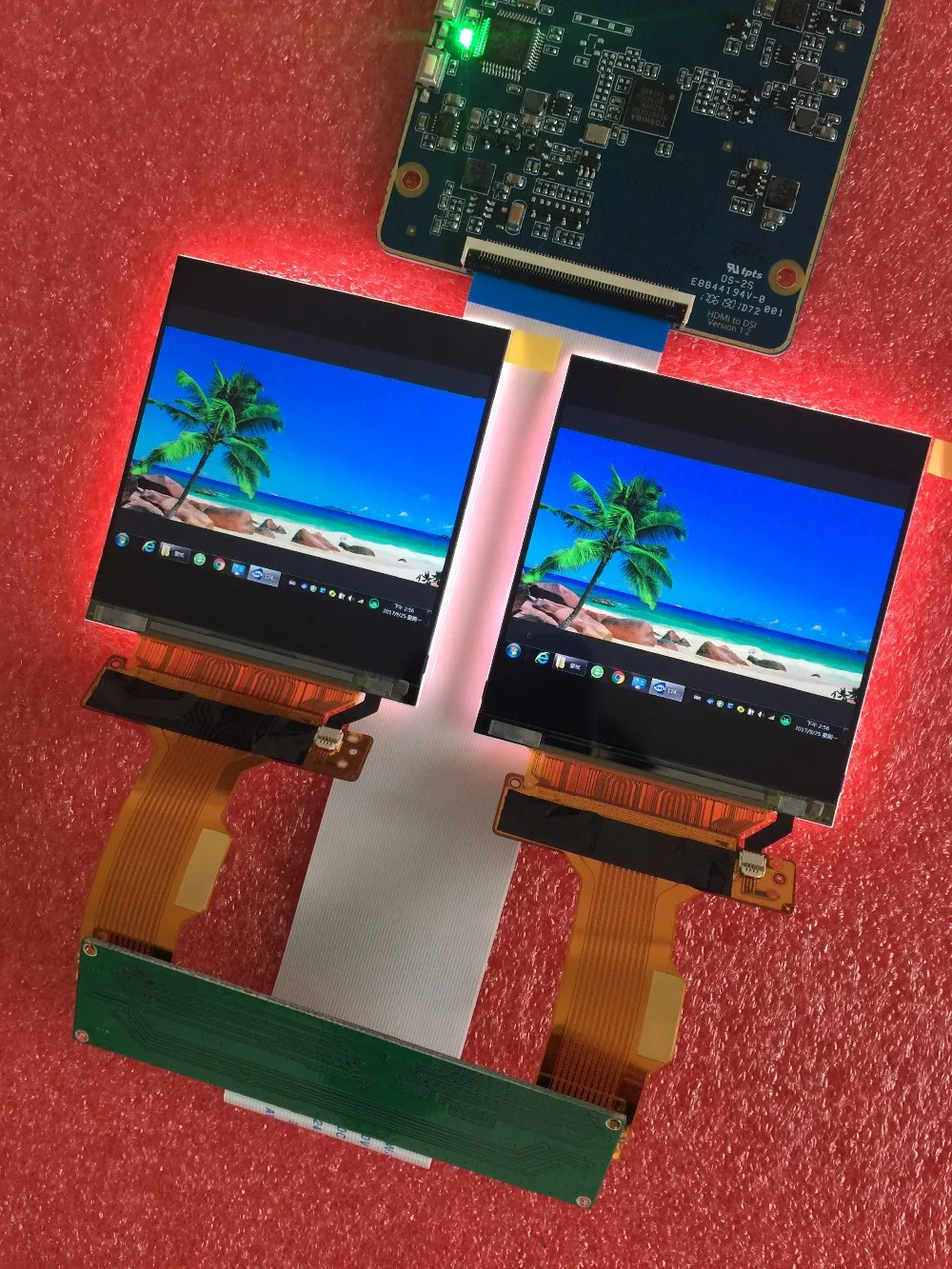 2,9 дюймов 2 K двойной экран ЖК разрешение 1440*1440 с HDMI Плата управляющего драйвера для 3D VR AR HMD ips