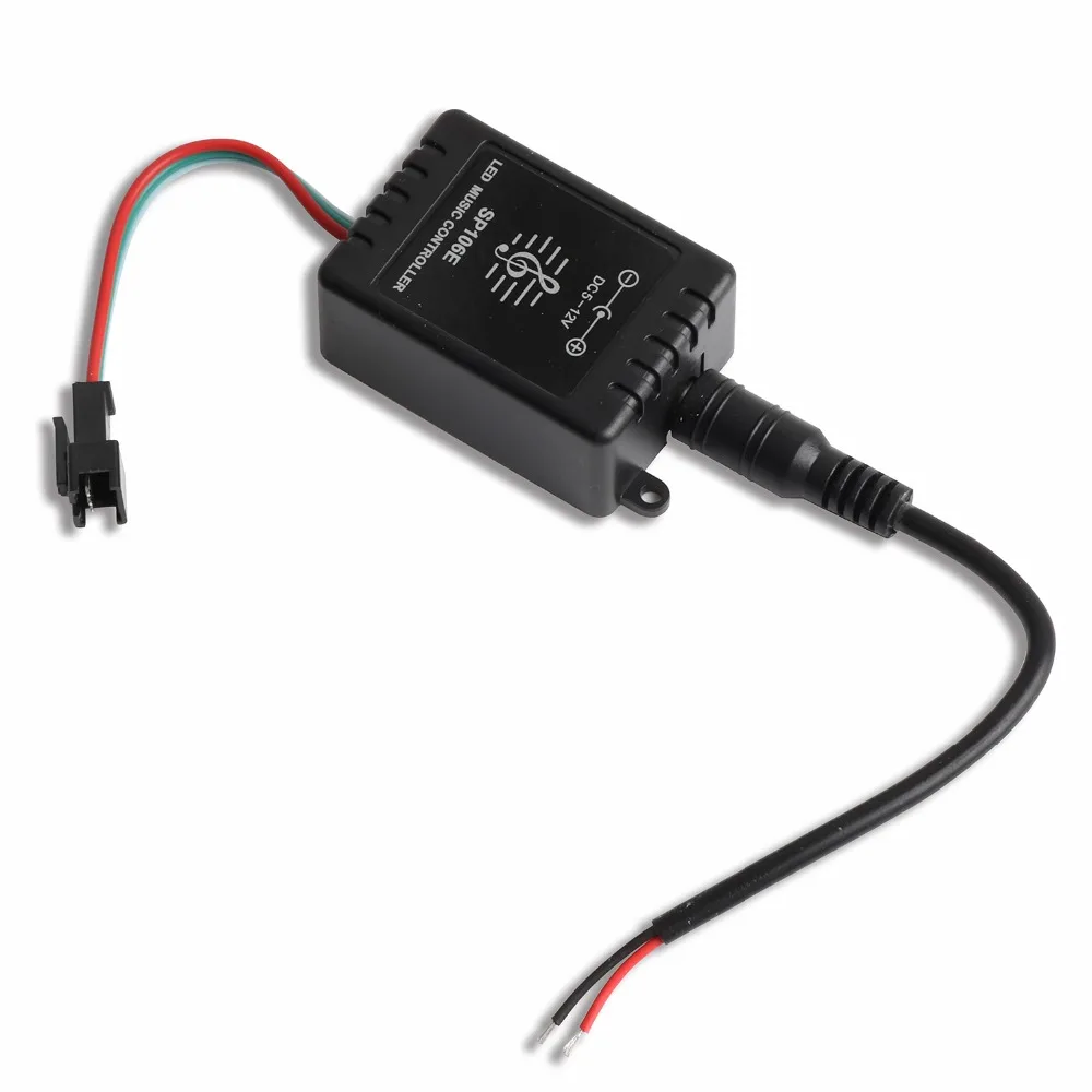 DC5 ~ 12 V WS2812B музыкальный контроллер светодиодный пиксель РЧ беспроводной пульт