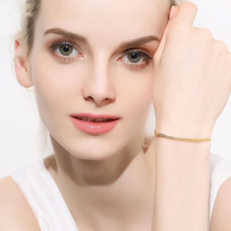 Женский браслет с финиксом Solid AU750 желтое золото|women bracelet|bracelet women braceletsbracelet |