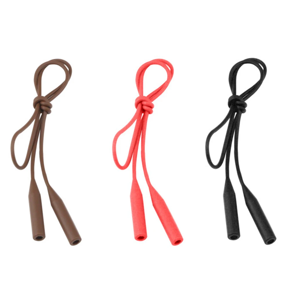 

1PC Adjustable Elastic Silicone Eyeglasses Straps Sunglasses Chain Sports Anti-Slip Glasses Rope Cord Holder Eyewear Accessories