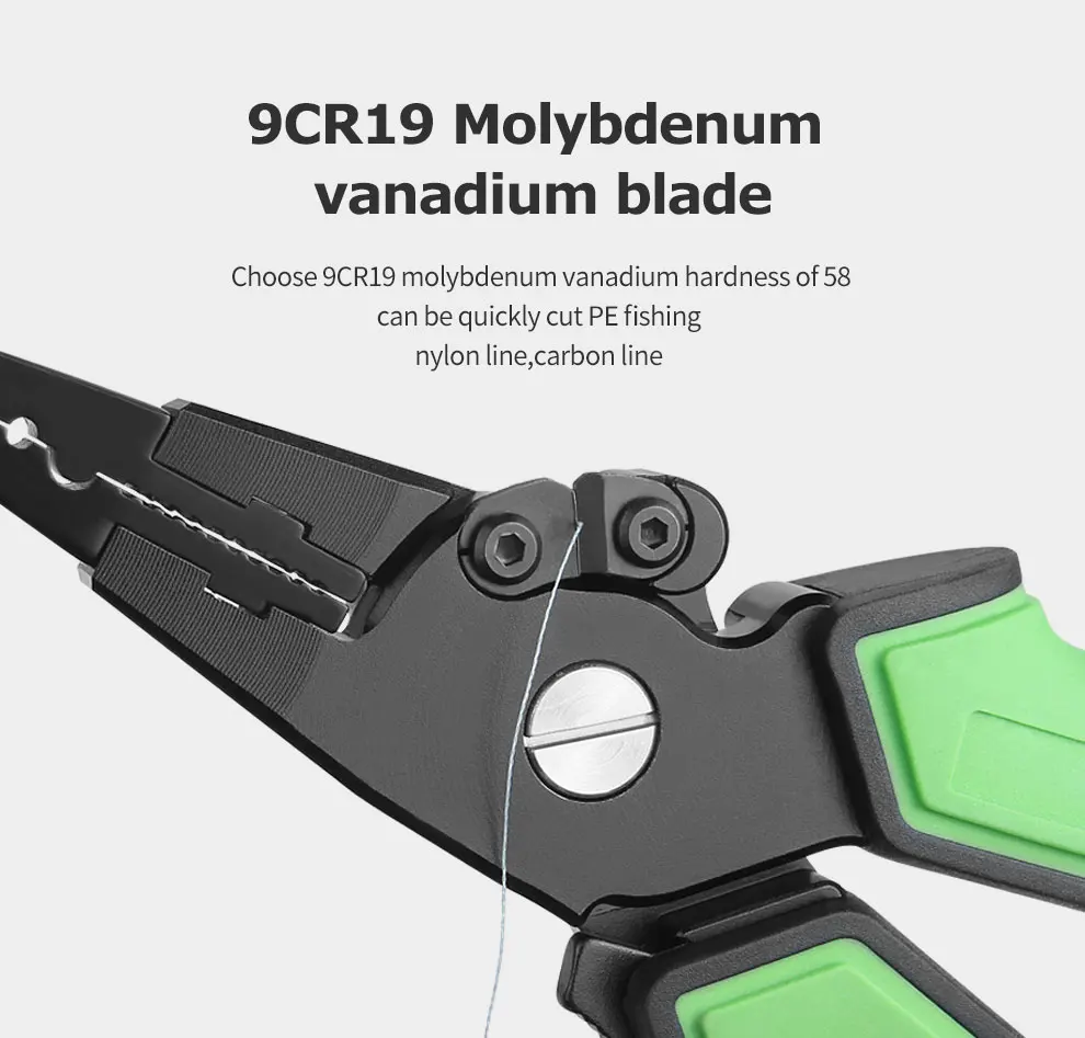Weighing Fish Aluminum Alloy Fishing Pliers Grip Set Split Ring Cutters Line Hook Recover Fishing Tackle Quality Fishing Tool