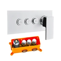 BAKALA Two Three Function Device Bath Mixer Shower Exposed Valve Thermo Bathroom Faucet BR-9916