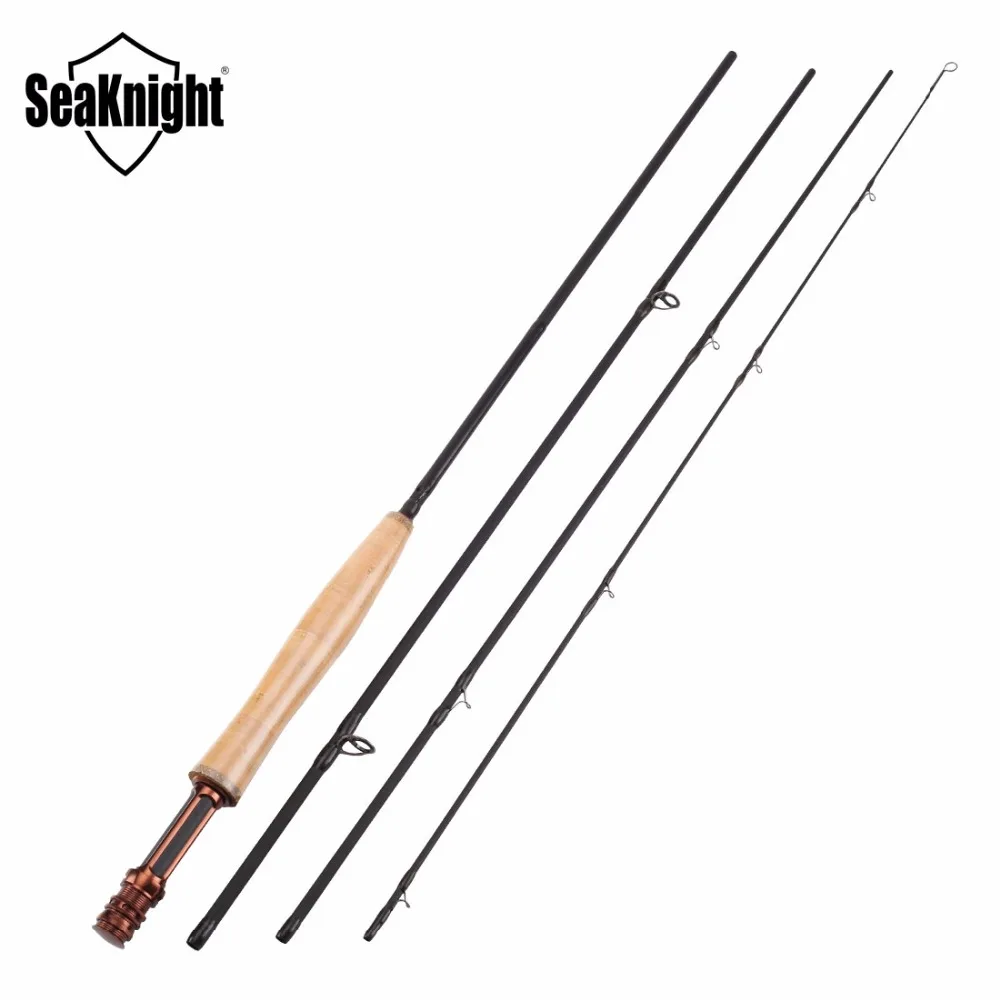 SeaKnight MAXWAY HONOR Series новая удочка для ловли нахлыстом 3/4 #4 секции 2 4 M 40T углеродная 3A