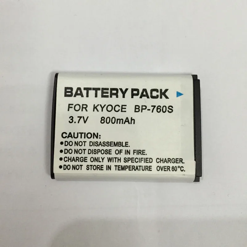 BP-760S BP760S литий-ионный аккумулятор BP 760S литиевые батареи для Kyocera i4R i4RB i4RBK Батарея