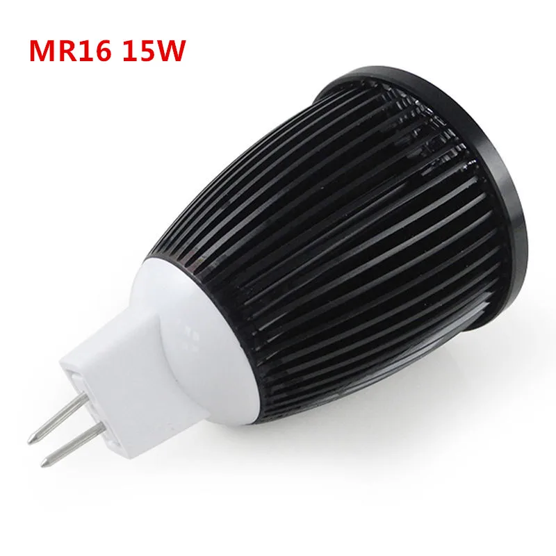 1 шт. суперъяркая Светодиодная лампа MR16 COB 9 Вт 12 15 светодиодная лампочка В с теплым