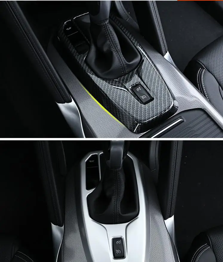 For Renault Koleos 2017 ABS Chrome Matte Gear Shift Knob Shifter Lever Head Platform Cover Trim Car Accessories | Автомобили и