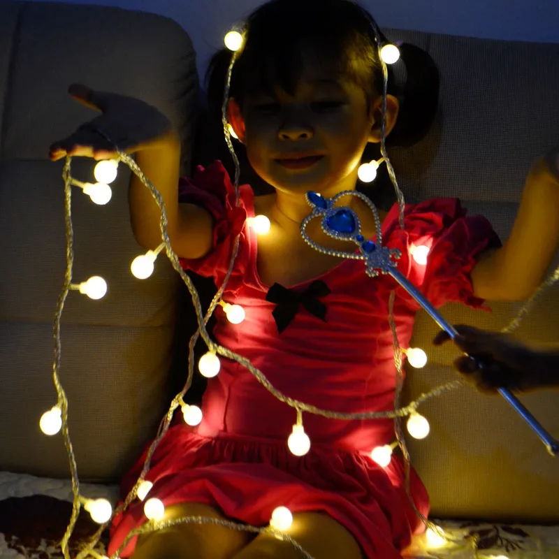 Guirlande Lumineuse Pisca De Natal хит продаж маленькие шариковые светодиодные фонари
