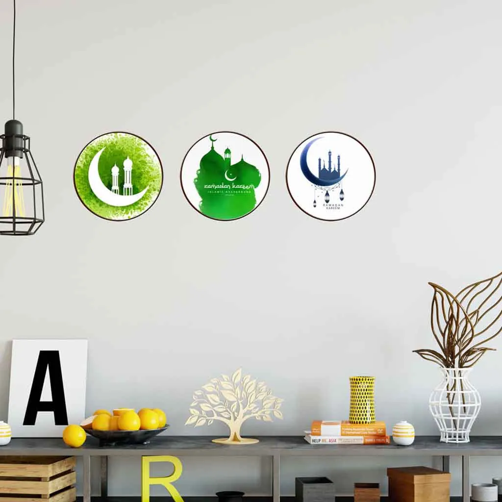 KAKUDER Mubarak Decoration Wall Sticker For Home Ramadan Kareem Muslim Islam Waterproof EID Party Supplies Decor dropshipping418 | Дом и сад