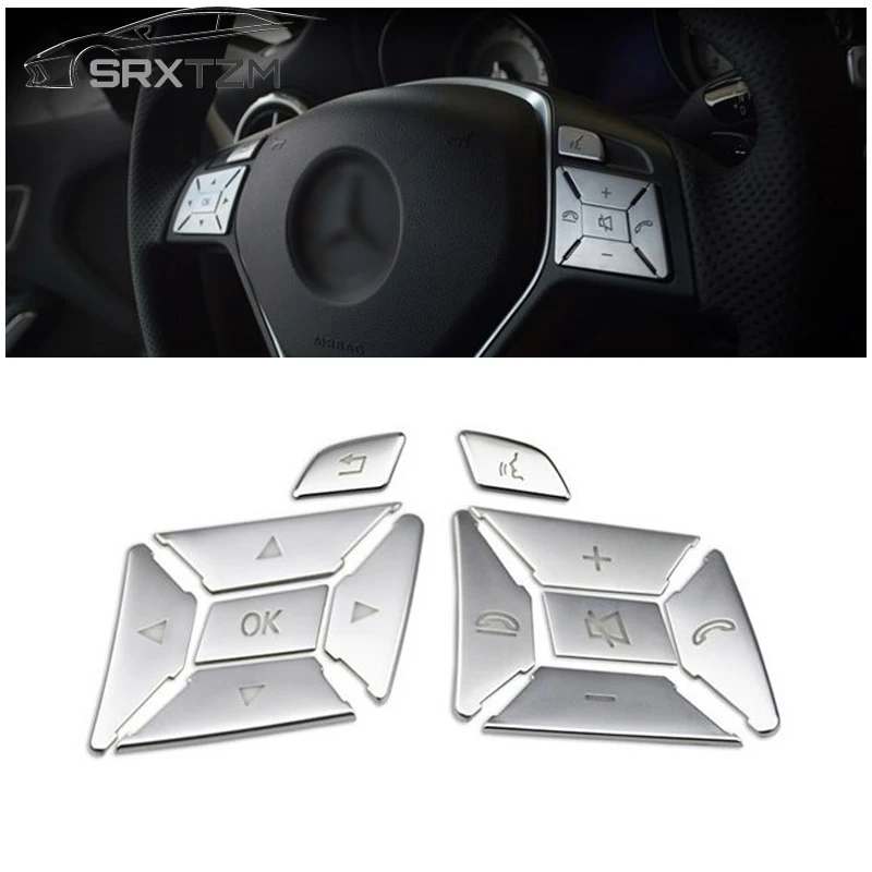 SRXTZM для Mercedes Benz A B W176 W246 АР W204 SLK ML GL W166 SL CLA Руль Ручка панели переключатель