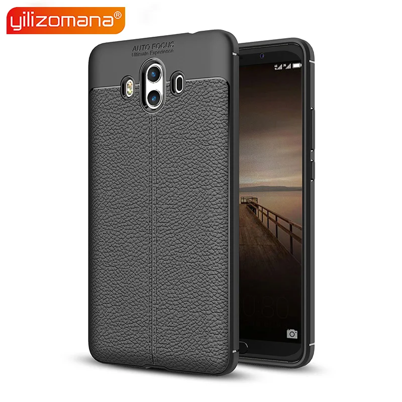 YILIZOMANA Лидер продаж мягкий чехол для телефона TPU Личи шаблон задняя крышка Huawei NOVA 2