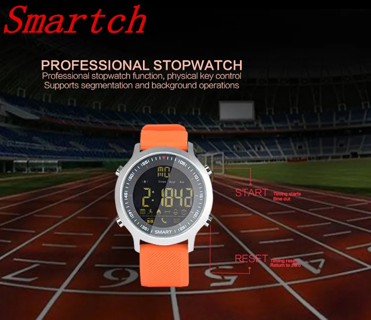 Smartch EX18 Bluetooth Смарт часы с напоминанием о звонке анти потеря удаленной камеры