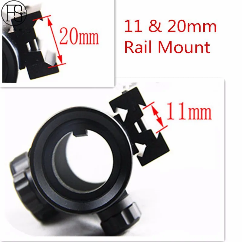 FS охотничьи Тактические прицелы красные зеленые точки голографический