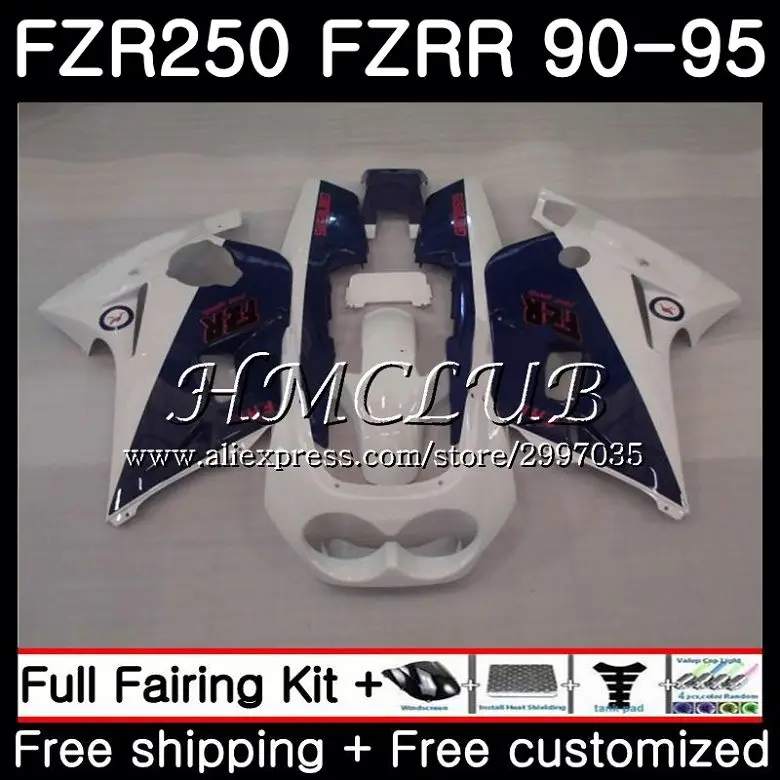 

FZR250R For YAMAHA FZR-250 1990 1991 1992 1993 1994 1995 2HC.3 FZRR FZR 250 250R R FZR250 Dark blue 90 91 92 93 94 95 Fairing