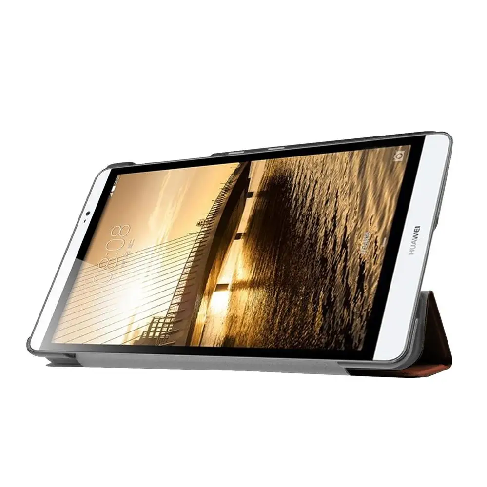 XSKEMP For Huawei MediaPad M2 PLE-703L 7.0&quot/T2 Pro 7.0 Tablet Case 360 Rotating Kickstand Folio Leather Protective Cover |