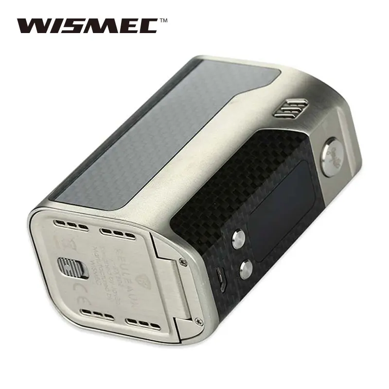 Оригинальный Wismec рел RX300 TC мод бокс 300 Вт углеродное волокно VW/TC-Ni/TC-Ti/TC-SS/TCR режим vape