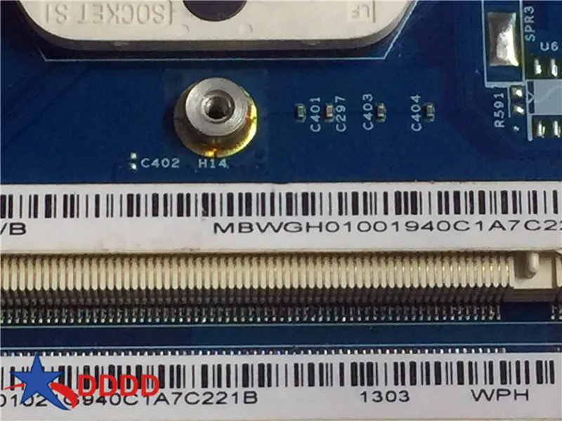 Оригинальная материнская плата 48.4FM01.011 для ноутбука Acer Gateway NV53 MS2285 09228-1 MBWGH01001