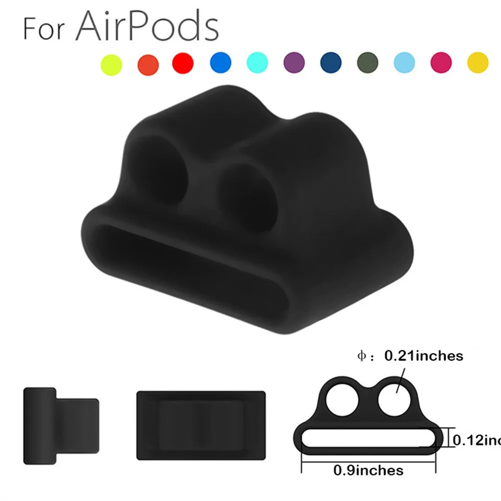 CARPRIE силиконовый чехол для Apple AirPods и аксессуаров защитный большая акция