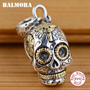 Подвеска-череп из серебра 100% пробы для мужчин и женщин