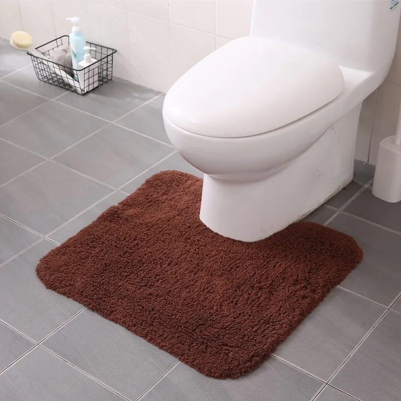Miglior 3 Pcs Set 100% Cotone Bagno Zerbino S Anti Slip Da Bagno Zerbino Set Faux Fur Da Bagno Zerbino Lavabile Bagno Wc Assorbente Tappeti