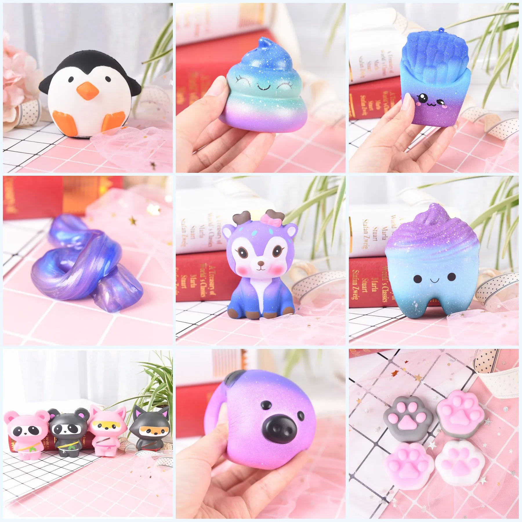 Лидер продаж серии Galaxy торты новинка прикольные игрушки снятие стресса сюрприз